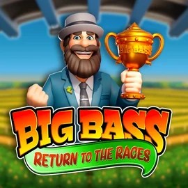 Big Bass Return to the Races game by Pragmatic Play – logo hosted on 50 Cent Casino