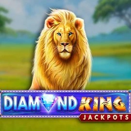Diamond King Jackpots slot icon by SpinPlay Games, available at 50 Cent Casino