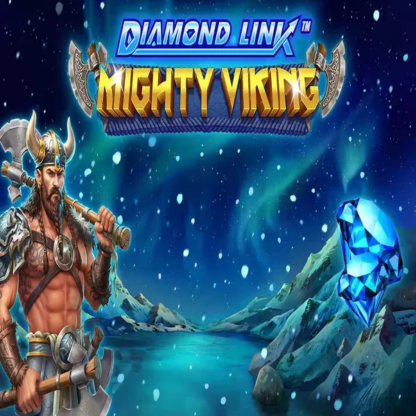 Diamond Link Mighty Viking casino game by Greentube – featured logo at 50 Cent Casino