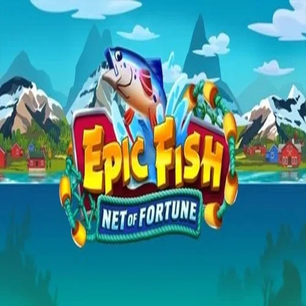 Epic Fish Net of Fortune slot logo by Quickspin at 50 Cent CasinoEpic Fish Net of Fortune
