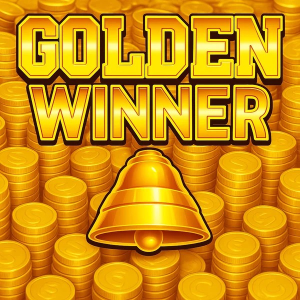 Official Slots logo: Golden Winner by Inspired Gaming at 50 Cent Casino