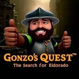 Gonzo's Quest slot logo by NetEnt at 50 Cent CasinoGonzo's Quest