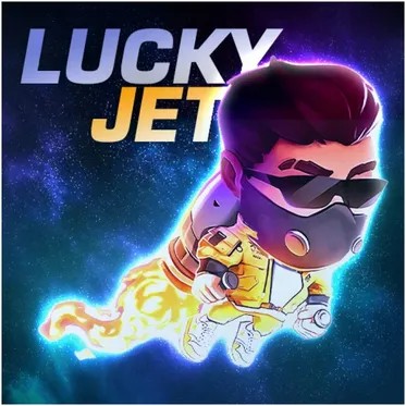 Lucky Jet logo by 1win Games at 50 Cent Casino