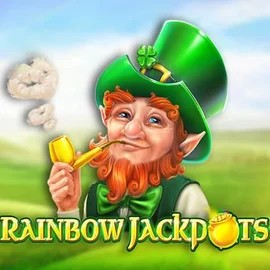 Rainbow Jackpots casino game by Red Tiger Gaming – featured logo at 50 Cent Casino