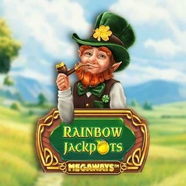 Official Jackpots logo: Rainbow Jackpots Megaways by Red Tiger Gaming at 50 Cent Casino