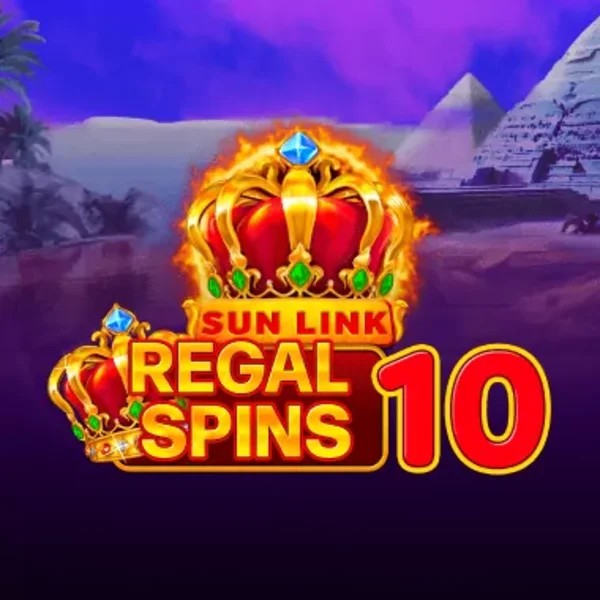 Regal Spins 10 logo by PatePlay 50 Cent Casino